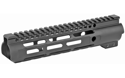 Midwest Industries Slim Line Handguard, 9.25" Length, M-LOK, Aluminum, Fits AR-15 Rifles, Includes 5-Slot Polymer Rail, Black Anodized Finish