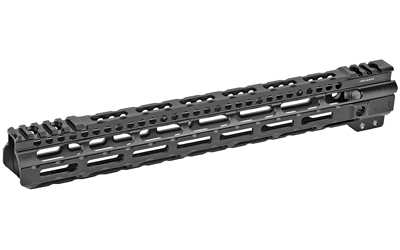 Midwest Industries Ultra Lightweight M-LOK Handguard, Fits AR-15 Rifles, 14" Free Float Handguard, Wrench and Titanium Hardware Included