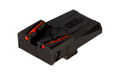 Hi-Viz Adjustable Rear Sight, Fits Glock except 42/43/MOS, Includes Green, Red, and Black LitePipes