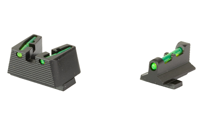Hi-Viz Co-Witness, Fits Sig P320/P365, Green/Red/White Front Lite Pipes with Green/Red/Black Rear