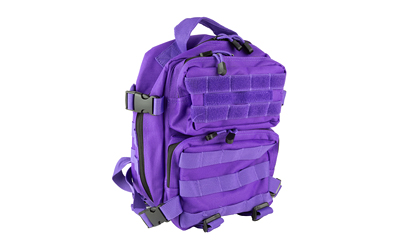NcSTAR Every Day Pack, Backpack, Purple, 396 Cubic Inch Main Compartment
