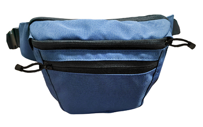 NcSTAR CCW Fanny Pack, Blue, Fully Adjustable Waist Strap Extends Out to 60"