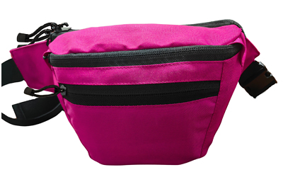 NcSTAR CCW Fanny Pack, Pink, Fully Adjustable Waist Strap Extends Out to 60"