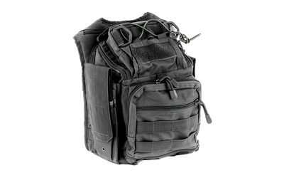 NcSTAR First Responder Utility Bag, Nylon, Gray, MOLLE / PALS Webbing, Rear Concealed Carry Pocket, Shoulder Strap