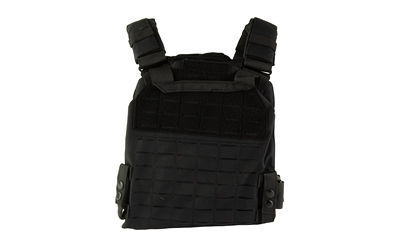 NcSTAR Laser Cut Plate Carrier, Black, Size Medium-2XL, Laser Cut MOLLE Slots, Kangaroo Pouch, Fits 10"x12" Hard Plates — photo 2