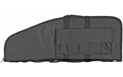 NcSTAR Scoped Rifle Case, Rifle Case, Black, Nylon, 42", Tall Model