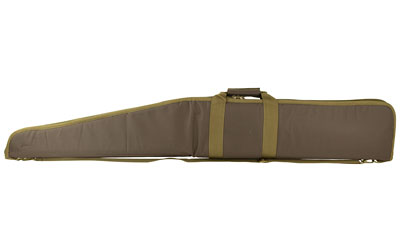 NcSTAR 2958 Series Shotgun Case, Brown, Nylon, 54" Length, Metal Lockable Zipper Pulls, Includes Adjustable 2" Shoulder Strap with Shoulder Pad