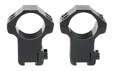 NcSTAR 3/8" Dovetail Rings, Supports 1" Scope Tubes , Black, 2 Piece, Fits on 3/8" Dovetail Rails