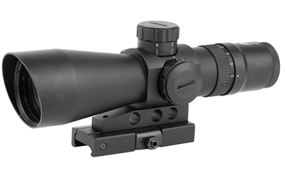 NcSTAR 3-9X42 Mark III Tactical Gen II, 3-9X Magnification, 42mm Objective Lens, Mil Dot Reticle, Black