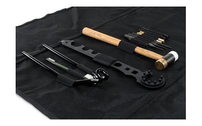 NcSTAR AR15/M4 Gunsmithing Tool Kit, Includes Tool Roll/ Cleaning Mat, AR15 Armorers Wrench, Handguard Removal Tool