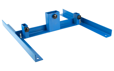 NcSTAR Steel Target Stand, For 2"X4" or (2) 1"X2" Furring Strip Boards, Steel Construction, Easily Disassembled, Matte Finish, Blue
