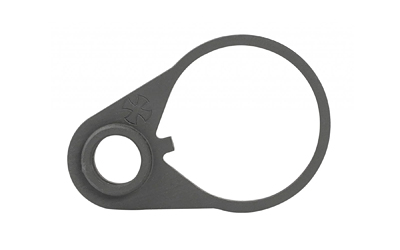 Noveske Quick Detach End Plate, Carbine Receiver End Plate with Quick Detach Sling Swivel Attachment, Black Finish