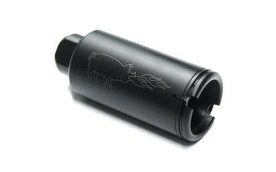 Noveske KX3, Flash Suppressor, 5.56 NATO, Fits AR-15, 1/2X28 Thread Pitch, Nitride Finish, Black, Includes Crush Washer