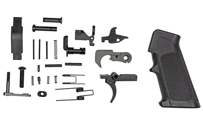 Odin Works Enhanced Lower Parts Kit, Black, Fits AR15