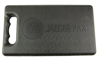 Outdoor Edge Jager Pak Game Processing Kit, Fixed Blade Knife Set, Plain Edge, 420J2 Stainless Steel, Orange Handle, Includes (1) Gutting Knife