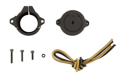 One Hundred Concepts AdminCap, Light Cover, Fits Surefire Vampire Light, Matte Finish, Black, Includes ShockCollar