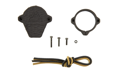One Hundred Concepts Ruggedized LightCap, Light Cover, Fits Cloud Defense Rein 1.0/OWL or Similar, Matte Finish, Black, Large, Includes ShockCollar