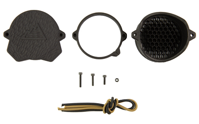 One Hundred Concepts ScopeCap Pro, Lens Cover, Fits 53MM Scope Lenses, Matte Finish, Black, Flip-up Cover, Includes Kill Flash and ShockCollar