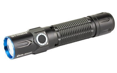 Olight Warrior 3S, Rechargeable Handheld Flashlight, 2,300 Lumens, Black