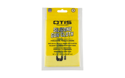 Otis Technology Silicone Cloth, Yellow, Includes Resealable Bag