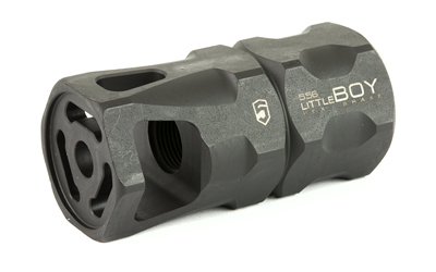 Phase 5 Weapon Systems littleBOY Hex Brake, 1/2X28, Parkerized Finish, 223 Remington/5.56 NATO