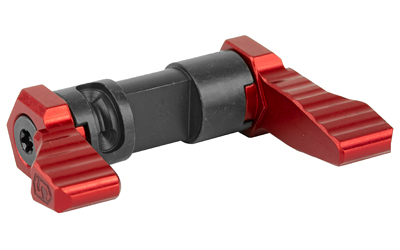 Phase 5 Weapon Systems Ambidextrous 90-Degree Safety Selector, Red Anodized Finish, Levers are Machined from 6061-T6 Billet Aluminum