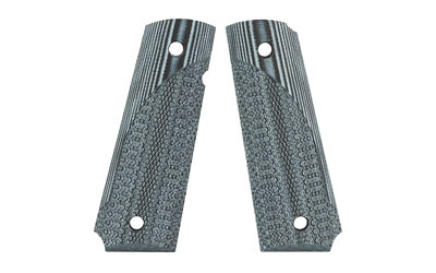Pachmayr G10 Material, Fits Full Size 1911, Gray/Black
