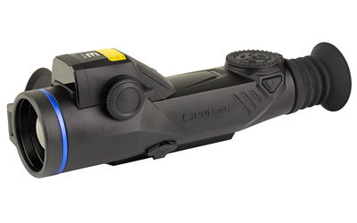 Pulsar Trail 3 LRF XQ50, Thermal Weapon Sight, 50mm Objective, 3.5-14X Magnification, Multiple Reticles, Matte Finish, Black, Includes Weaver Mount