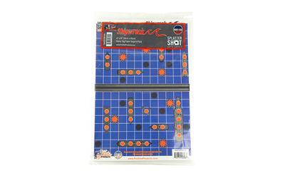 Pro-Shot Products Splatter Shot, Game Series, Ship Wreck, 12"x18", 8 Pack, Multi Color