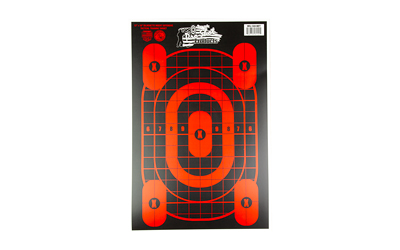 Pro-Shot Products Silhouette Insert, Defensive Tactical Training Target, 12"X18", 4 Pack