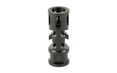 Primary Weapons Systems FSC556, Flash Hider/Compensator, 223 Remington, Black, Fits 1/2X28