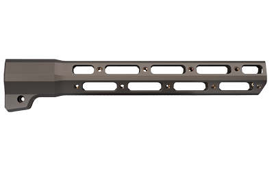 Q Fix Handguard, Q-Sert, 11", Fits Q Fix, Clear Anodized Finish, Gray