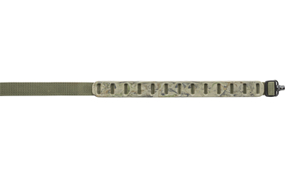 Quake Claw Slimline, 2 Point Rifle Sling, Camo, Includes QD Flush Cup Swivels