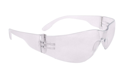 Radians Explorer Safety Glasses, Clear Lens and Frame, Lightweight Design