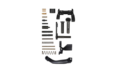 Rise Armament Premium Lower Parts Kit, Fits AR-15, Black
