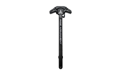 Rise Armament Ambidextrous Charging Handle, Fits AR-10, Matte Finish, Black