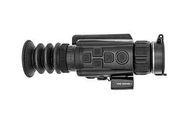 RIX Tactical STORM S2R, Thermal Imaging Riflescope with Laser Rangefinder, 25MM Objective, 3.5X Magnification, Black