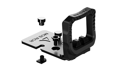 Radian Weapons Guardian, Trijicon RCR Optic Guard Mount, For MOS Glock, Anodized Finish, Black, Includes SIX Back-Up Iron Sights