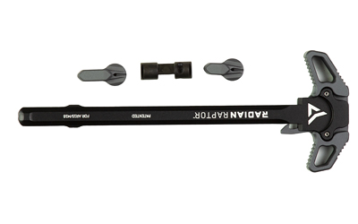 Radian Weapons Raptor/Talon, Charging Handle/Safety Combo, Nitride Finish, Gray, Fits AR-15