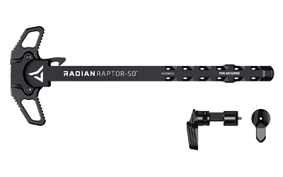 Radian Weapons Raptor-SD/Talon, Charging Handle/Safety Combo, Anodized Finish, Black