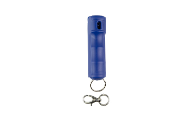 Sabre Flip-Top Pepper Gel, .54oz, Sapphire Blue, Includes Snap-Clip Keychain