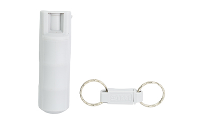 Sabre Pepper Spray, Hardcase, .54oz, Red Pepper & UV Dye, Light Gray