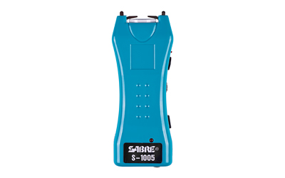 Sabre Stun Gun, 1.600 uC Mini Stun Gun w/ holster, Teal