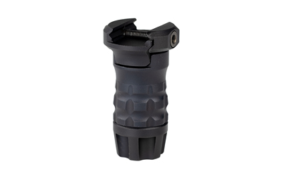 Samson Manufacturing Corp. Vertical Forend Grip, Fits Picatinny Rail, Matte Finish, Black, 2.125" Long, Grenade Texture