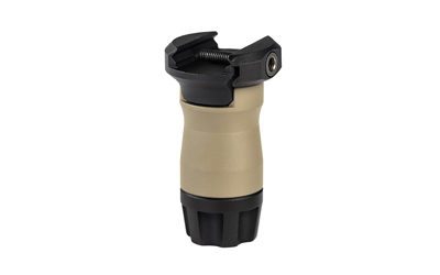 Samson Manufacturing Corp. Vertical Forend Grip, Fits Picatinny Rail, Matte Finish, Flat Dark Earth, 2.125" Long, Standard Texture