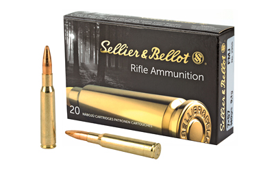 Sellier & Bellot Rifle, 7X57, 140 Grain, Full Metal Jacket, 20 Round Box