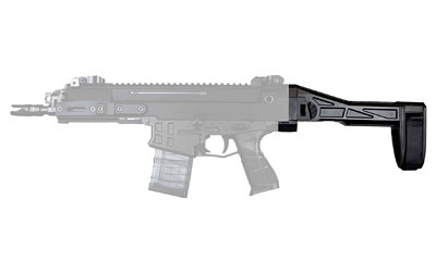 SB Tactical Bren2, Folding Pistol Stabilizing Brace, Fits CZ Bren 2, Black, Includes Adjustable Nylon Strap