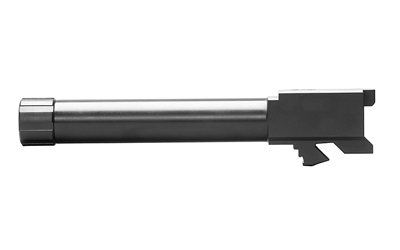 SilencerCo Threaded Barrel, 9MM, 3.9", 1/2X28 Thread Pitch, Nitride Finish, Fits Glock 43/43X