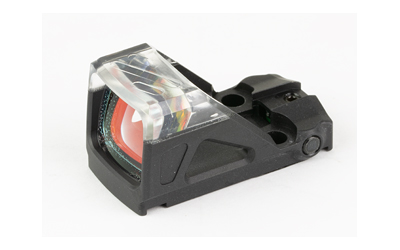Shield Sights Open Mini Sight (OMS) Sub Compact, Glass Edition, Red Dot Sight, Non Magnified, Fits Shield Footprint, 4 MOA Dot, Black