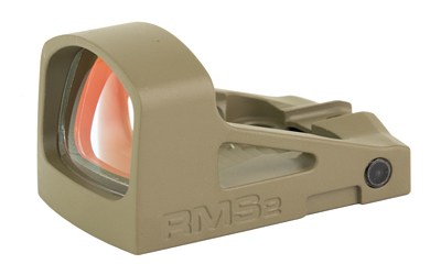 Shield Sights RMS2, Glass Edition, Reflex Sight, Non Magnified, Fits RMS Footprint, 4 MOA, Flat Dark Earth
